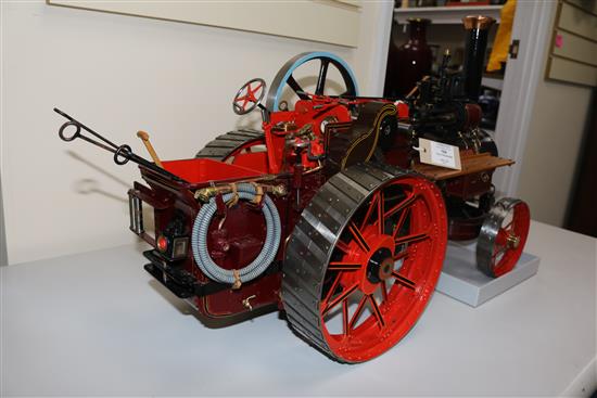 A well engineered 1.5 inch scale lived steam model of a William Alchin traction engine, with the name Royal Chester, 26in.